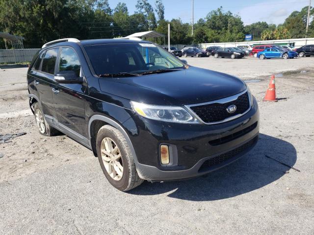 KIA SORENTO LX 2015 with VIN 5XYKT3A69FG595194 - Photo from auction