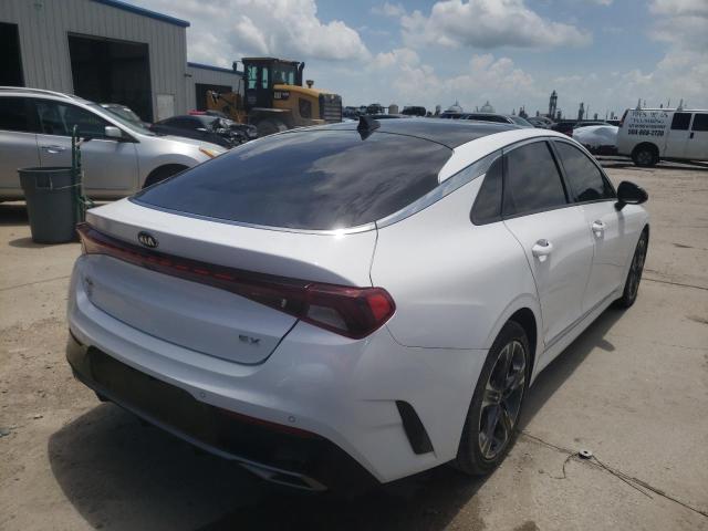 Photo 4 from auction – 2021 KIA K5 EX with VIN 5XXG34J25MG045291