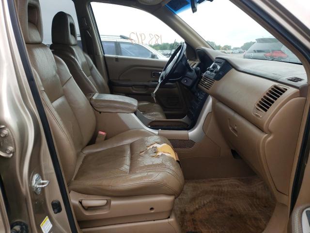 Photo 5 from auction – 2005 HONDA PILOT EXL with VIN 5FNYF18665B063242