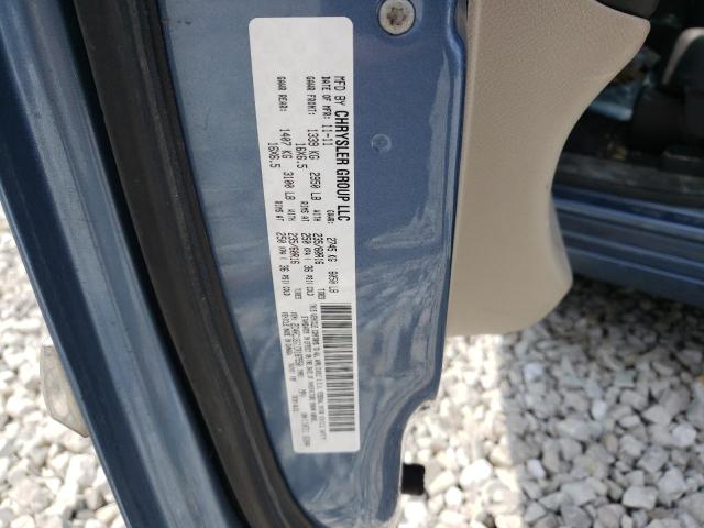 Photo 10 from auction – 2012 CHRYSLER TOWN & COU with VIN 2C4RC1BG1CR187550