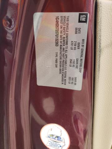 Photo 10 from auction – 2007 BUICK LUCERNE with VIN 1G4HD57207U132363