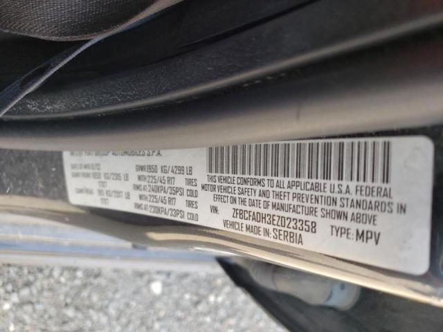 Photo 10 from auction – 2014 FIAT 500L TREKK with VIN ZFBCFADH3EZ023358