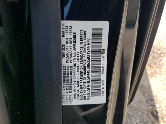 Photo 10 from auction – 2011 HONDA ODYSSEY EX with VIN 5FNRL5H44BB063593