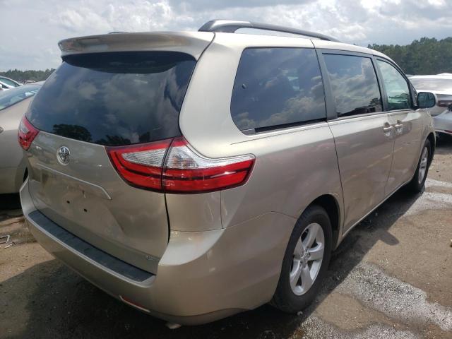 Photo 4 from auction – 2017 TOYOTA SIENNA LE with VIN 5TDKZ3DCXHS850585