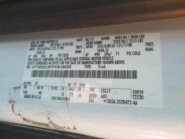 Photo 10 from auction – 2015 FORD TRANSIT T- with VIN 1FTNR2CM7FKB16055