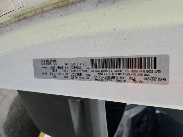 Photo 10 from auction – 2017 RAM PROMASTER with VIN 3C6TRVBG2HE542818