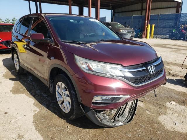 HONDA CR-V EX 2015 with VIN 2HKRM4H56FH649638 - Photo from auction