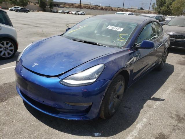Photo 2 from auction – 2022 TESLA MODEL 3 with VIN 5YJ3E1EB2NF132555