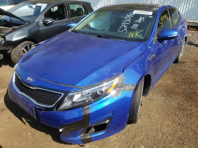 Photo 2 from auction – 2014 KIA OPTIMA SX with VIN 5XXGR4A6XEG336162