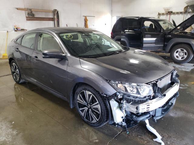 HONDA CIVIC EX 2018 with VIN JHMFC1F39JX038035 - Photo from auction