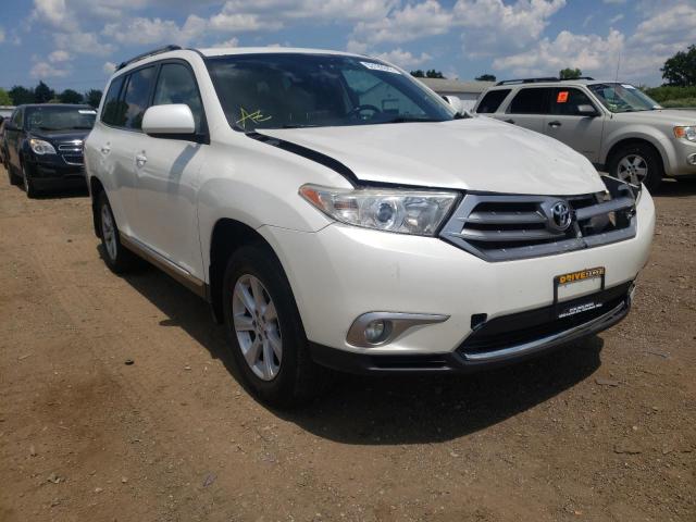 TOYOTA HIGHLANDER 2013 with VIN 5TDBK3EH3DS245140 - Photo from auction