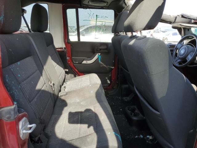 Photo 6 from auction – 2012 JEEP WRANGLER U with VIN 1C4BJWEG6CL205498