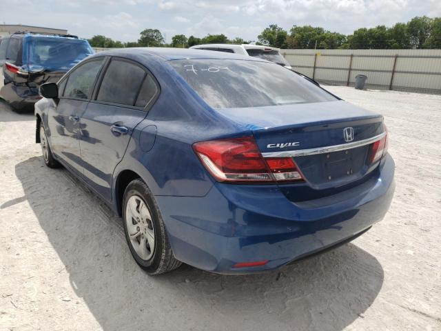 Photo 3 from auction – 2013 HONDA CIVIC LX with VIN 19XFB2F59DE245959