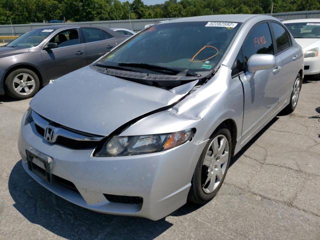 Photo 2 from auction – 2011 HONDA CIVIC LX with VIN 19XFA1F58BE003190