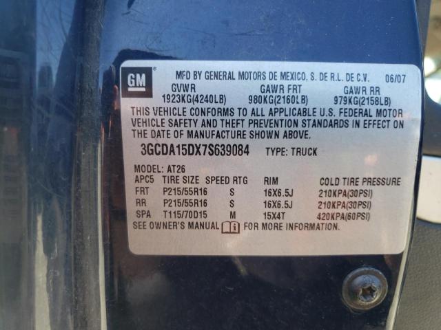Photo 10 from auction – 2007 CHEVROLET HHR PANEL with VIN 3GCDA15DX7S639084