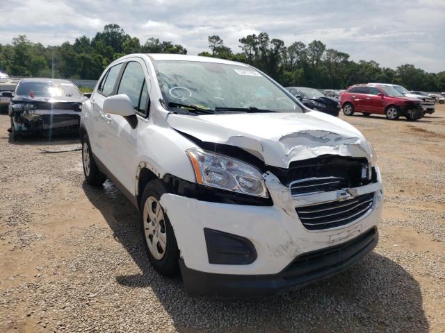 CHEVROLET TRAX LS 2016 with VIN KL7CJKSB9GB757902 - Photo from auction