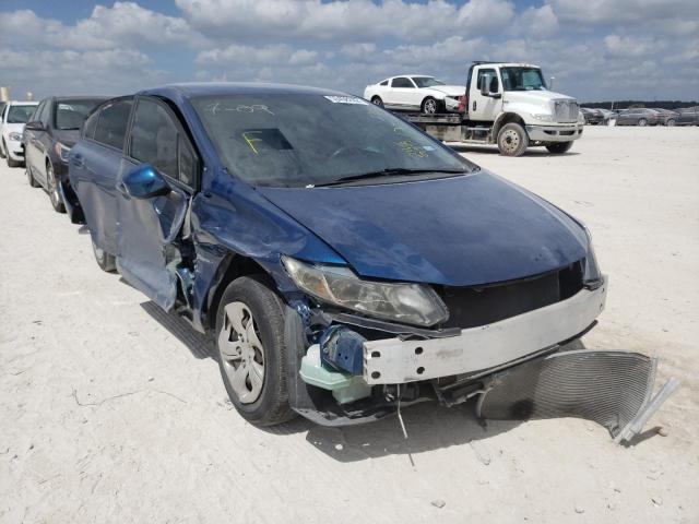 HONDA CIVIC LX 2013 with VIN 19XFB2F59DE245959 - Photo from auction