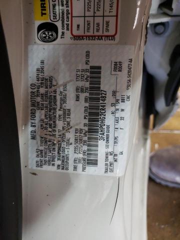 Photo 10 from auction – 2012 FORD FUSION SE with VIN 3FAHP0HG2CR414827