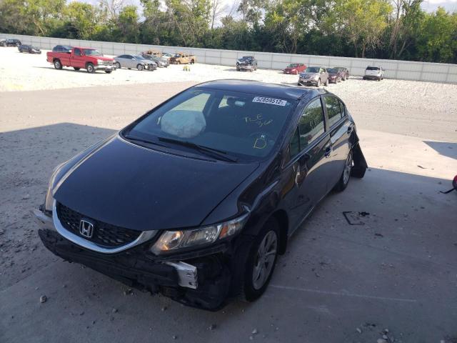 Photo 9 from auction – 2014 HONDA CIVIC LX with VIN 2HGFB2F56EH548298