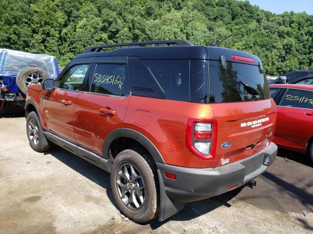 Photo 3 from auction – 2022 FORD BRONCO SPO with VIN 3FMCR9D90NRD00074
