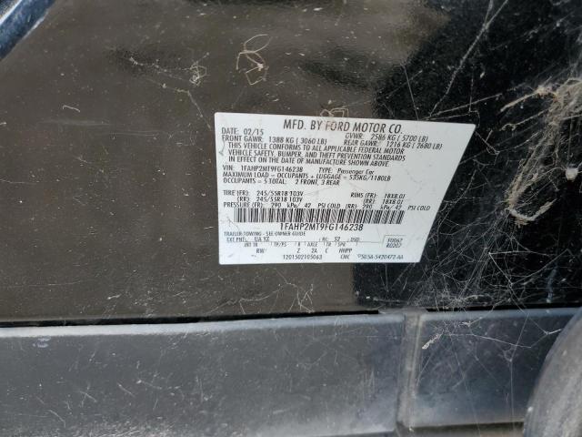 Photo 10 from auction – 2015 FORD TAURUS POL with VIN 1FAHP2MT9FG146238