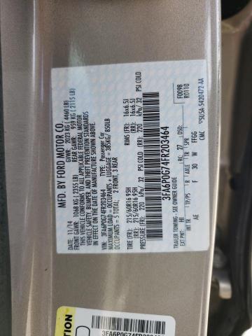Photo 10 from auction – 2015 FORD FUSION S with VIN 3FA6P0G74FR203464