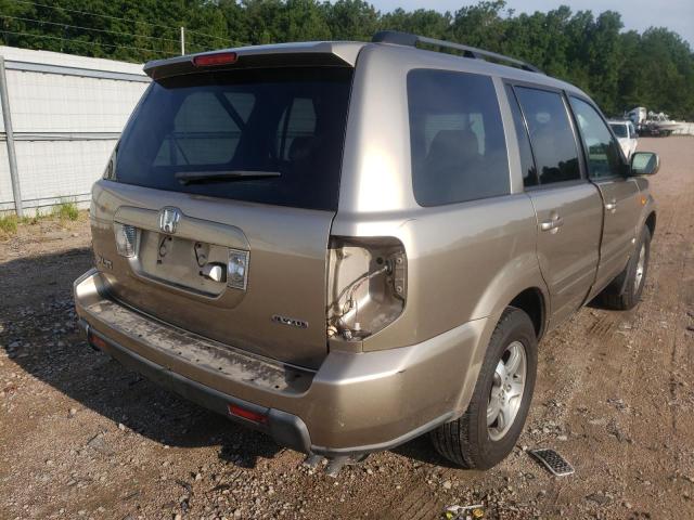 Photo 4 from auction – 2006 HONDA PILOT EX with VIN 5FNYF18786B018054