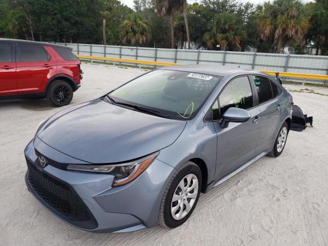 Photo 2 from auction – 2022 TOYOTA COROLLA LE with VIN JTDEPMAE5N3003517