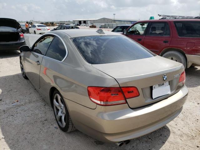 Photo 3 from auction – 2009 BMW 328 I with VIN WBAWB33579P135829
