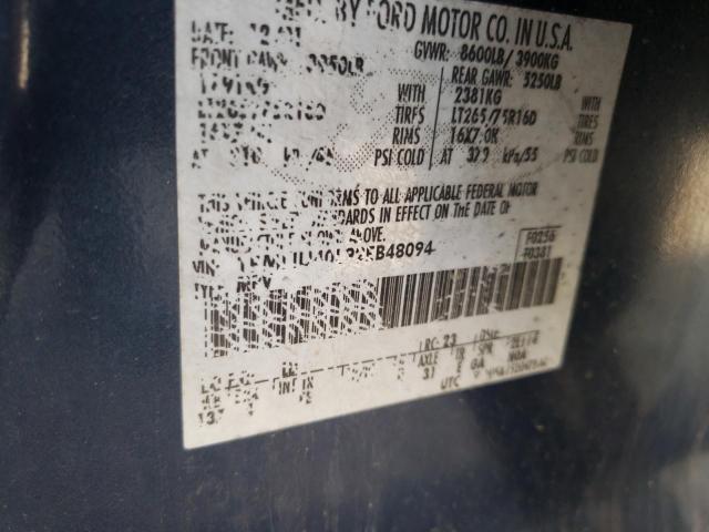 Photo 10 from auction – 2002 FORD EXCURSION with VIN 1FMNU40L92EB48094