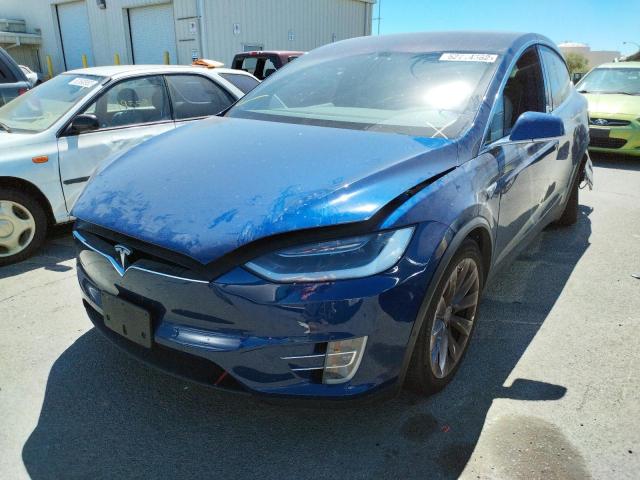 Photo 2 from auction – 2016 TESLA MODEL X with VIN 5YJXCBE42GF016404