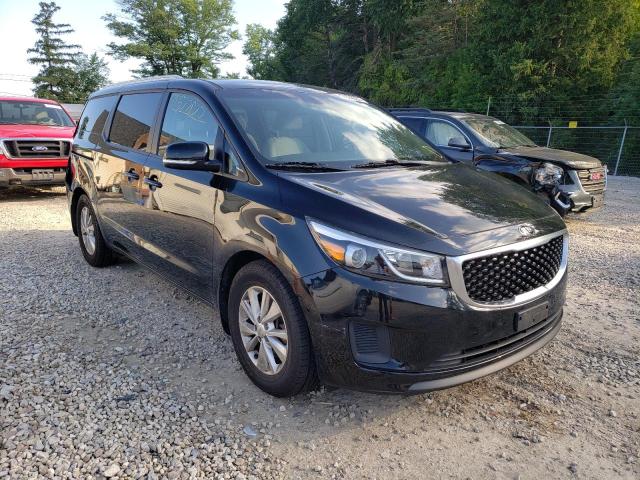 KIA SEDONA LX 2016 with VIN KNDMB5C19G6099146 - Photo from auction