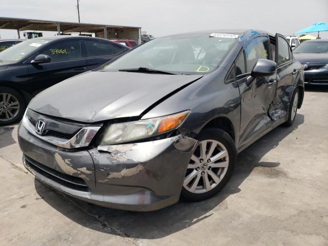 Photo 2 from auction – 2012 HONDA CIVIC with VIN 19XFB2F51CE046600