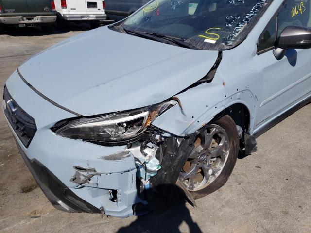 Photo 9 from auction – 2021 SUBARU CROSSTREK with VIN JF2GTHSC2MH297163