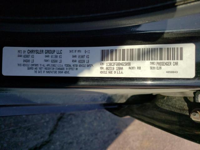 Photo 10 from auction – 2011 CHRYSLER 200 LIMITE with VIN 1C3BC2FG8BN623098