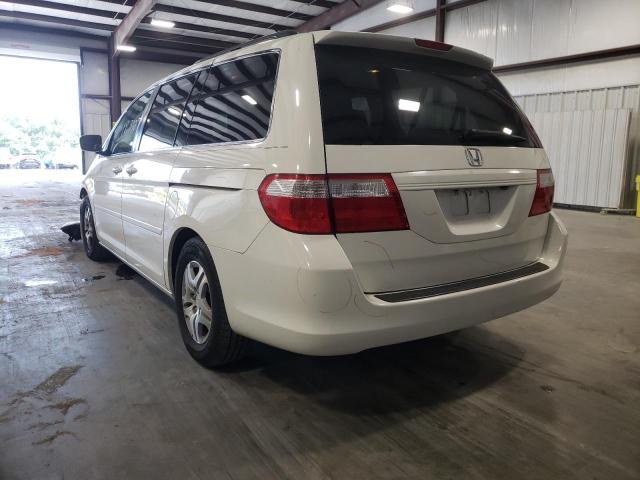 Photo 3 from auction – 2007 HONDA ODYSSEY EX with VIN 5FNRL387X7B058999