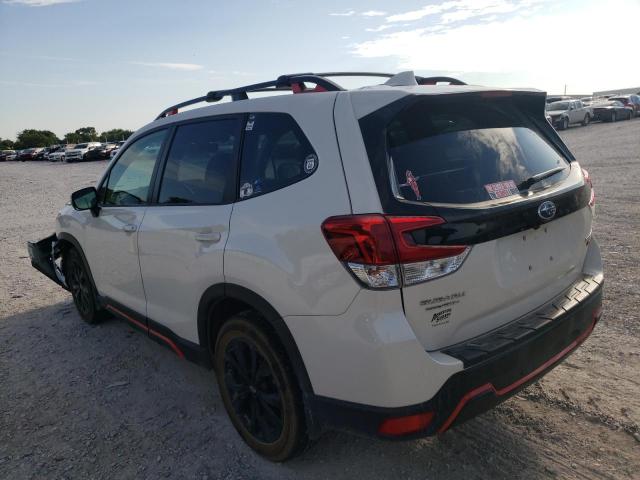 Photo 3 from auction – 2021 SUBARU FORESTER S with VIN JF2SKARC3MH590127