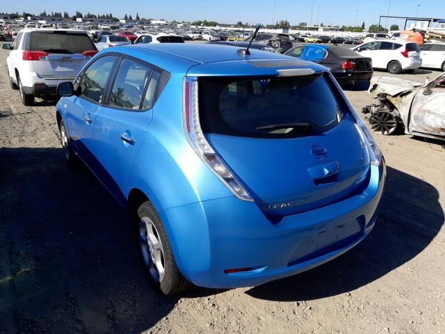 Photo 3 from auction – 2011 NISSAN LEAF SV with VIN JN1AZ0CP5BT004715
