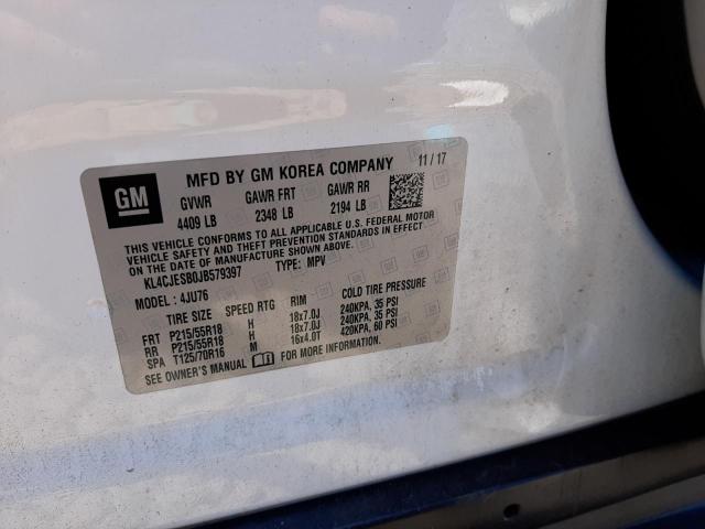 Photo 10 from auction – 2018 BUICK ENCORE PRE with VIN KL4CJESB0JB579397