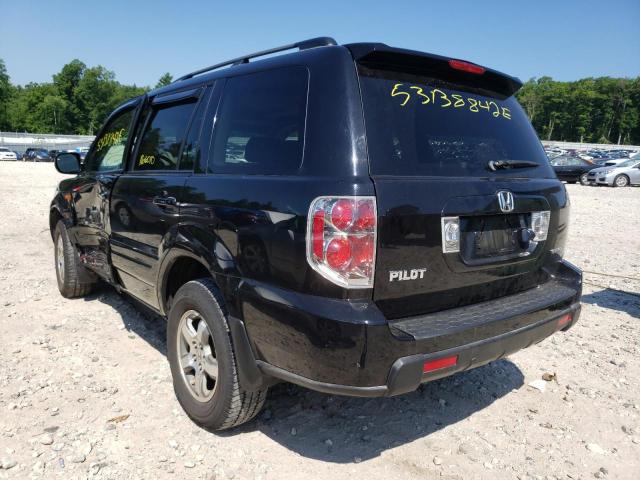 Photo 3 from auction – 2007 HONDA PILOT EXL with VIN 5FNYF18787B014605
