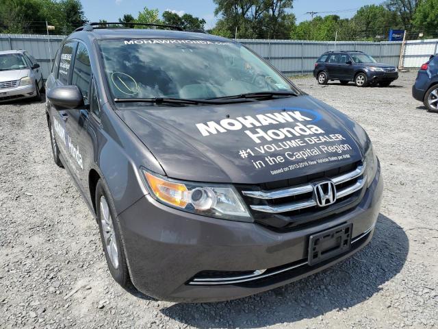 HONDA ODYSSEY EX 2015 with VIN 5FNRL5H61FB020949 - Photo from auction