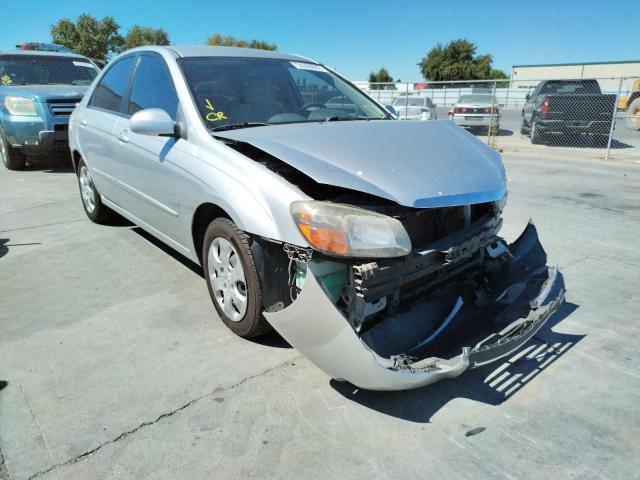 KIA SPECTRA EX 2009 with VIN KNAFE222095612282 - Photo from auction