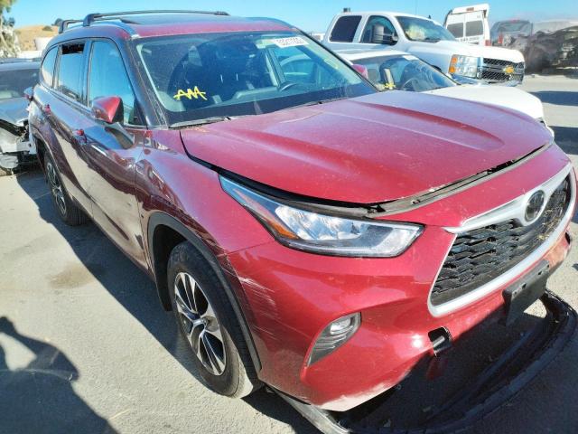 Photo 9 from auction – 2020 TOYOTA HIGHLANDER with VIN 5TDHZRBH6LS507437