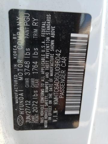 Photo 10 from auction – 2013 HYUNDAI VELOSTER with VIN KMHTC6AD6DU096042