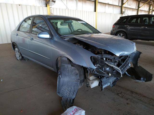 KIA SPECTRA EX 2008 with VIN KNAFE122785556625 - Photo from auction