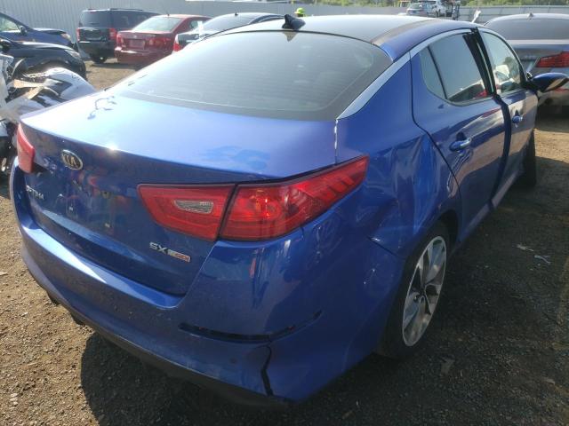 Photo 4 from auction – 2014 KIA OPTIMA SX with VIN 5XXGR4A6XEG336162