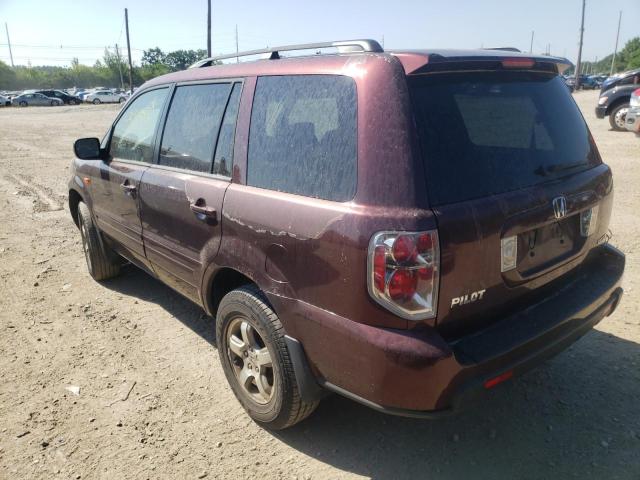 Photo 3 from auction – 2007 HONDA PILOT EX with VIN 2HKYF18417H503757
