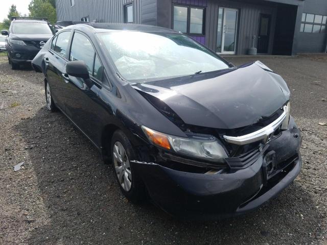 HONDA CIVIC LX 2012 with VIN 2HGFB2F49CH107530 - Photo from auction