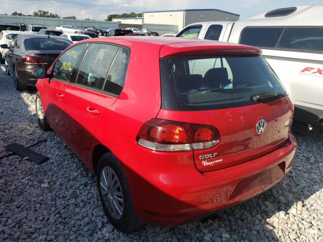 Photo 3 from auction – 2012 VOLKSWAGEN GOLF with VIN WVWDB7AJ0CW204469