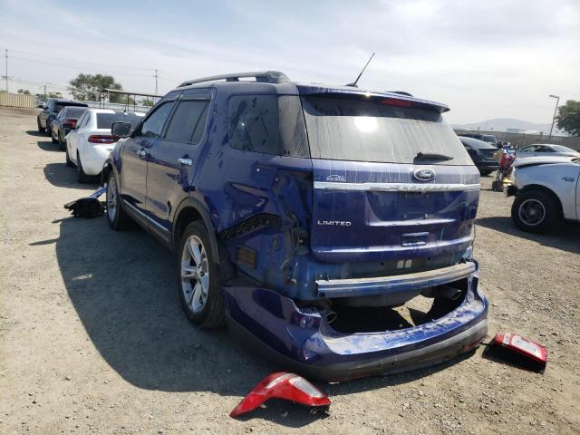 Photo 3 from auction – 2015 FORD EXPLORER L with VIN 1FM5K7F88FGB82323